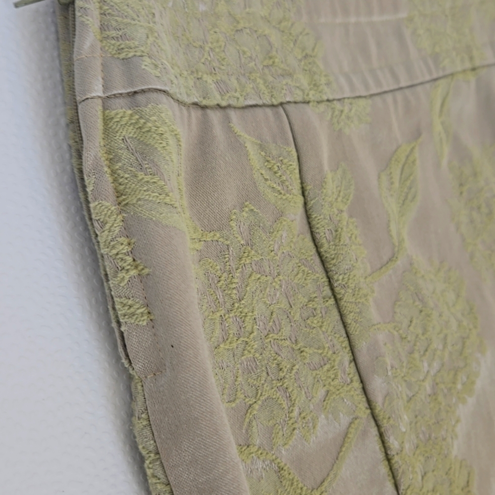 Forever 21 Elegant Tapestry Feel Floral Skirt in  Green - Picture 5 of 5